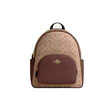 Coach Women's Fashion Short Backpack, Large Capacity Travel & Daily Use Bag, Suitable For Work/Travel/College/Business Shoulder Bag - Brown - View 8