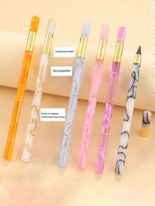 Bút chì vĩnh cửu thân trụ màu xám khói, không cần gọt, không mực, công nghệ cao, viết liên tục, phù hợp để vẽ, phác thảo và viết, nhiều kiểu dáng lựa chọn - Nhiều màu - Xem 10