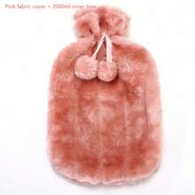 [Long-Lasting Warmth]2000ml Large Capacity Leak-Proof Hot Water Bottle, Reusable Fillable Hot Water Bag For Menstrual Cramps And Winter Heating (Please Check The Specification And Size Chart Carefully Before Ordering) - Multicolor - View 9