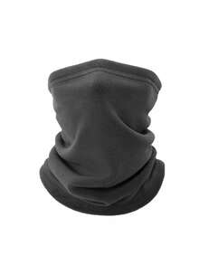 1pc Unisex Multifunctional Warm Neck Gaiter, Suitable For Skiing, Cycling, And Daily Use - Buckle Neck Collar - View 3