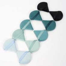 5/10/20/30/50/100pcs Velvet Makeup Sponge Puff, Triangle Shaped, Made Of Ultra Soft Velvet Material, Suitable For Contouring, Eye Area And Corners, Suitable For All Skin Types - Multicolor - View 4
