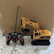 11-Channel Alloy & Plastic Remote Control Excavator Toy, Engineering Vehicle Toy, Fun Toy For Boys, High-Tech Construction Truck, Perfect Gift For Kids, Birthday Gift, Gift For Boyfriend, Outdoor Toy - Multicolor - View 17
