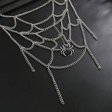 1 Hip Hop Spider Web Pants Chain, Men's Fashion High-End Personalized Metal Waist Chain, Unisex Style - Multicolor - View 6