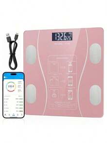 MORE BEAUTY Scale For Body Weight - Pink - View 2
