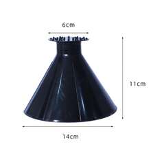 1pc Multi-Functional Cone Snow Remover For Car Windshield, 360° Round Ice Scraper And Snow Removal Tool, Ergonomic Handheld Winter Car Cleaning Accessory, Durable Plastic Snow Scraper For Windshields, Windows And Outdoor Winter Use - A - View 10
