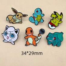 Spin Master Cartoon Pokemon Badge Little Turtle Spirit J Prize Medal Pokemon Cross-Border Poke Ball Accessory - Multi-color - View 2
