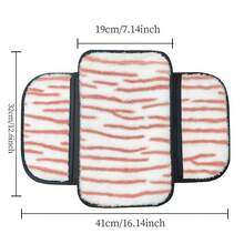 Winter Plush Car Armrest Pad, Center Console Armrest Storage Bag, Universal Size, Elastic Band Easy Installation, Car Interior Accessories - Multicolor - View 7