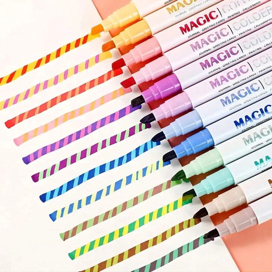 Kids Coloring Pens & Markers - 6 Pieces - View 1