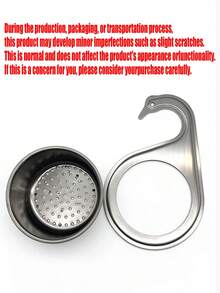 1pc Sink Strainer Basket, Hanging Kitchen Waste Filter Basket, Can Be Hung On Sink Edge, Vegetable Washing Filter, Kitchen Sink Food Waste Storage, Fruit And Vegetable Washing Drain Basket, Kitchen Storage Accessory, Sink Filter Storage Basket, Home Kitchen Cleaning Tool, Kitchen Storage And Organization, Kitchen Essential, Christmas, Christmas Gift - Multicolor - View 11
