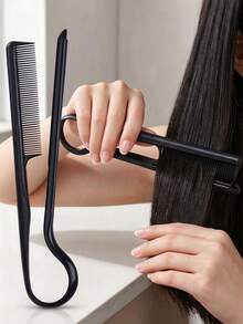 2/1pc V-Shaped Hair Styling Comb, Ideal For Home & Salon Hairstyling, Foldable & User-Friendly, For Adding Volume & Smoothing Hair. Hair Combs, Hair Styling Tools, Hair Accessories - Multicolor - View 1
