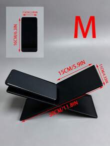 1件 X型壓克力書架，透明/黑色桌面展示架，適用於食譜、聖經、、教科書、漫畫、雜誌、CD、明信片、畫作，可攤開用於桌面裝飾；適合居家、辦公室、圖書館、廚房檯面擺設，開學季、情人節、齋月、婚禮季、音樂節理想禮物 - 亞克力 - 查看 26