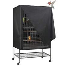 1pc Bird Cage Cover, Light-Blocking Breathable Dust-Proof, Suitable For Nighttime Bird Cage And Pet Cage. - O - View 4