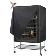 1pc Bird Cage Cover, Light-Blocking Breathable Dust-Proof, Suitable For Nighttime Bird Cage And Pet Cage. - O - View 3