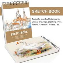 Watercolor Books & Drawing Notebooks - Black - View 3