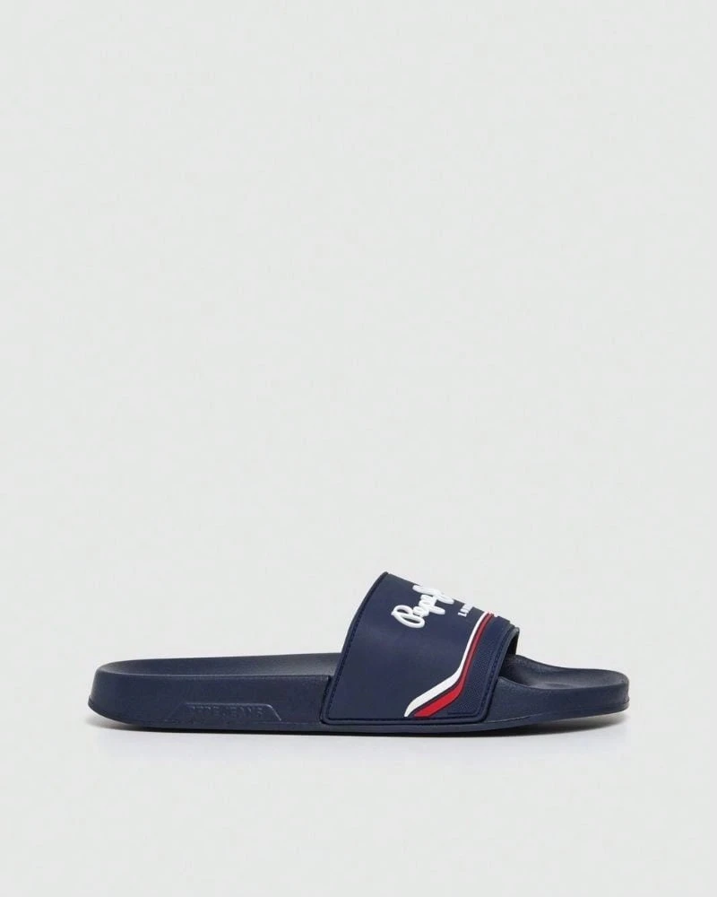 Pepe Jeans London شبشب & شباشب رياضية وخارجية للرجال - الأزرق - مشاهدة 1