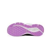 Skechers 女士GO RUN 透氣網布緩震耐磨防滑跑步鞋 - 灰紫色 - 查看 8