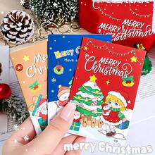 8/16/32pcs Mini Christmas Pocket Notepads, Small Blank Memo Notebooks With Festive Xmas Patterns, Portable Writing Notebook For Students Kids, Christmas Goodie Bag Stocking Stuffers Party Favors For School Classroom - Christmas - View 3