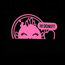 Cute Princess Donut Dungeon Adventure Car Sticker, Hand-Drawn Waterproof Vinyl Car Window Decal, Rear Bumper Sticker, Funny Cartoon Cat Exterior Car Decor Accessory - A - View 14