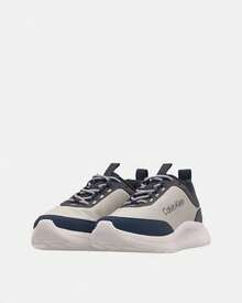 Calvin Klein Men Wide Fit Slippers - Grey - View 2