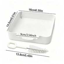 Washing Machine Drain Pan And Cleaning Accessories (Box And Cleaning Brush) 2-Piece Set, Efficient Leak Tray, Prevents Water Overflow And Protects Laundry Room Floor, Suitable For Washing Machines - Dish Cleaning Brush - View 11