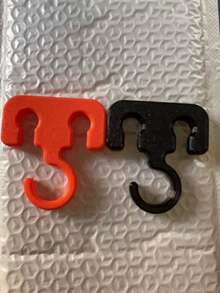 2pcs/1pc 3D Printed Camping Hook, Portable Multi-Functional Clothes Hanging Rope, Outdoor Storage - Multicolor - View 8