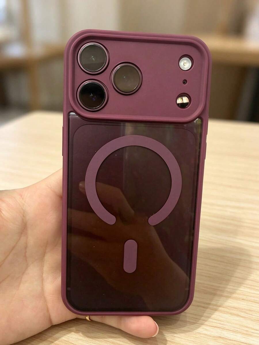奢華透明清澈硬殼磁吸手機殼，適用於 iPhone 18 Pro Max 18 Pro 17 Pro Max 16 15 14 13 Pro Max 17 Air，支援無線充電，防震防摔保護殼