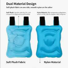 1PC Knee Pad,Gel Ice Knee Ice Bag Cold And Hot Nylon Adjustable Strap Protector Leg Knee Guard Cold And Hot Bag - View 7