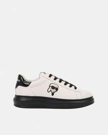 Karl Lagerfeld Men Wide Fit Slippers - White - View 1
