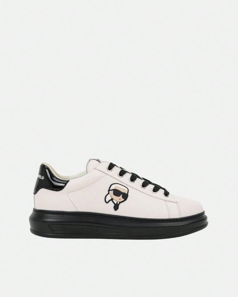 Karl Lagerfeld Men Wide Fit Slippers - White - View 1