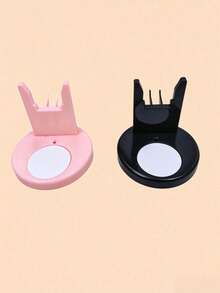 5PCS/4pcs/3PCS/2pcs/1pc Hot Melt Glue Gun Stand Plastic Base Holder, For Craft Tools Storage, Home DIY Glue Gun Bracket Accessory - Multicolor - View 22
