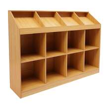 kangten 12-Würfel Aufbewahrungsbücherregal, Regalschrank mit offenen Fächern, Bücherregal-Organizer für Zuhause, Büro, Wohnzimmer, Klassenzimmer - A - Übersicht 9