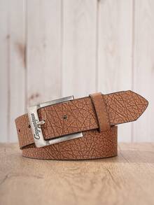 1pc Cozyunique Men's Vintage Belt, PU Leather With Tree Bark Texture, Suitable For Personalized Outfit - BH1273 - View 20