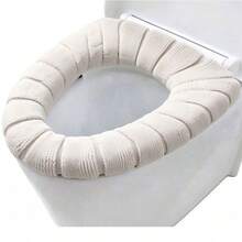 1 miếng đệm bồn cầu họa tiết bí ngô sáng tạo dùng chung, đệm bồn cầu dày mềm có thể giặt được - Nhiều màu - Xem 13