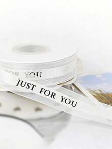 1 Roll 40 Yards Gift Wrapping Satin Ribbon, Handmade Ribbon For Cake Gift Packaging, White Or Fresh Flower Bouquet, Holiday Party Decoration Bow Ribbon, For DIY Crafts, Wedding, Valentine's Day, Mother's Day, Gift Wrapping, Bouquet, Bow Decor For Cakes And Bouquets, Bow Making And Party Decoration - Multicolor - View 18