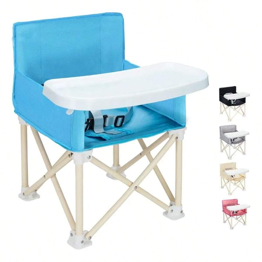 Baby Highchairs & Booster Seats - Light Blue - View 1