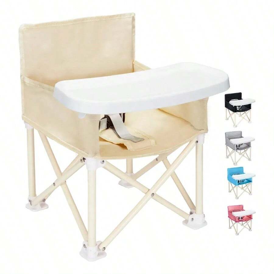 Baby Highchairs & Booster Seats - Beige - View 1