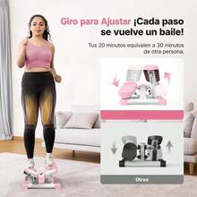Step Fitness Machines - White - View 3