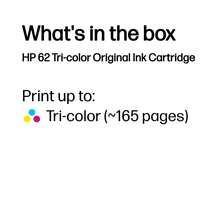 HP Cartucho de tinta original 62 tricolor - Ver 3