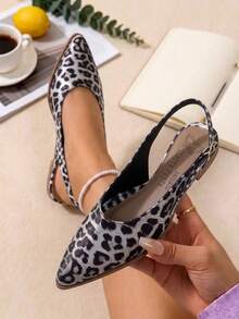 Women Flats - Grey - View 1