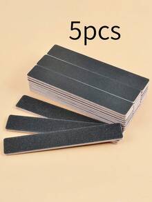 klimonla Nail File 5pcs Professional Reusable 100/180 Grit Double Sides Washable Nail File Manicure Tools For Poly Nail Extension Gel And Acrylic Nails Tools Suit For Home Salon - Black - View 7
