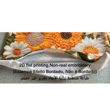 2pcs Sunflower Floral Pattern Single-Sided Printed Pillow Covers, Soft & Comfortable Polyester Cushion Cases, 45 X 45 Cm, With Zipper Closure, Machine Washable, Suitable For Home Decor, Sofa, Bedroom, Outdoor Etc. (Without Pillow Insert) - Multicolor - View 3