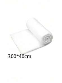 1pc Christmas Artificial Snow Blanket, Soft And Fluffy Faux Snow, Suitable For Christmas Tree Decoration, Christmas Village Decoration, Holiday Decoration, Christmas Table Runner - Multicolor - View 14