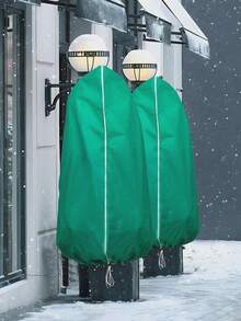 Winter Tree, Shrub And Flower Protection Cover - Reusable Drawstring Frost Protection Bag, Multi-Size Green Plant Warmth Cover, Suitable For Outdoor Garden Use, Ideal For Plant Overwintering, Snow And Frost Protection - Multi-color 1 - View 7