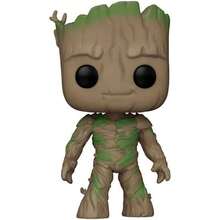 Funko فنكو بوب مارفل حراس المجرة المجلد 3 شخصية غروت القابلة للجمع #1203، فينيل في صندوق عرض، رسمي، هدية - رقم 1203 - مشاهدة 3