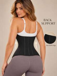 1pc Women Waist Trainer Corset, Tummy Control Shapewear - Multicolor - View 4