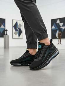 Men Sneakers - Black Blue - View 5