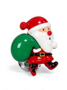 Christmas Toilet Flush Button Cover, Decorative Button Top Cap For Bathroom Holiday Home Decor, Santa Claus, Christmas Tree, Gingerbread Man Styles, Gift For Christmas Lovers - Multiple Styles - View 9