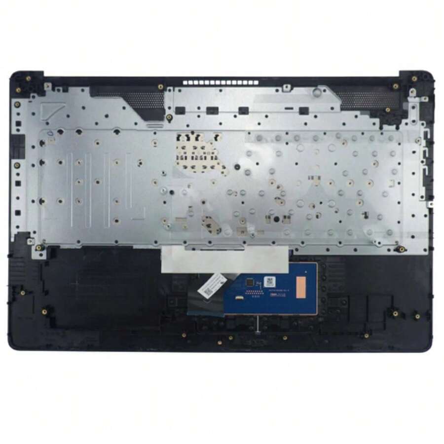 Top case + teclado compatible para portátil hp 17-bs / 17-by negro brillo intro horizontal l22750-071 - Plateado - Ver 1