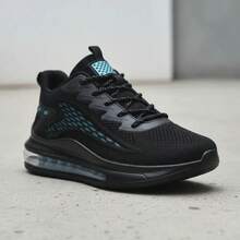 Men Sneakers - Black Blue - View 8