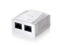 Equip Roseta RJ45 Superficie UTP Cat5e 2 Tomas - A - Ver 2